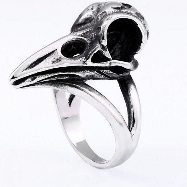 Bague Crâne de Corbeau