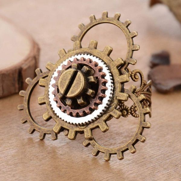 Bague Rouage Steampunk