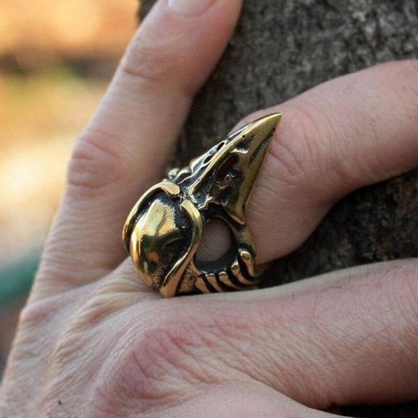 Bague Tête de Corbeau