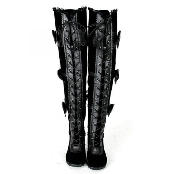 Bottes Dentelles Steampunk