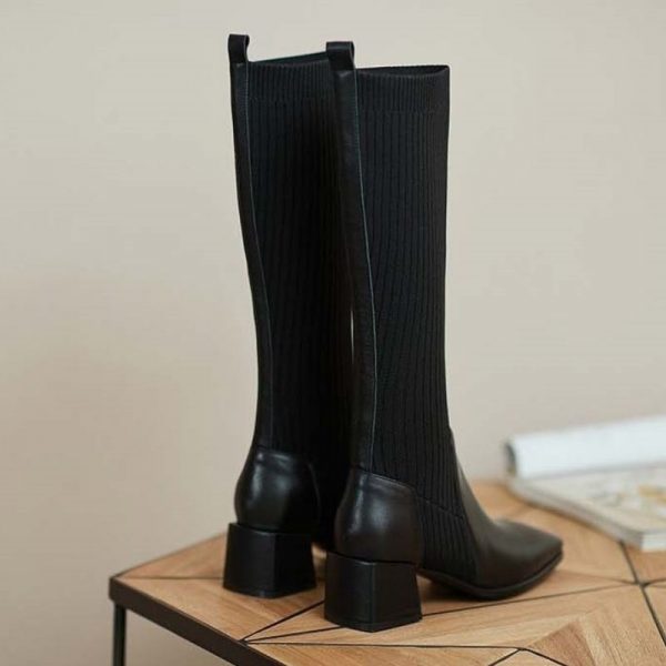 Bottes Chaussettes Noires