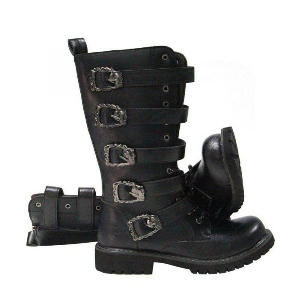 Bottes en Cuir Homme Steampunk