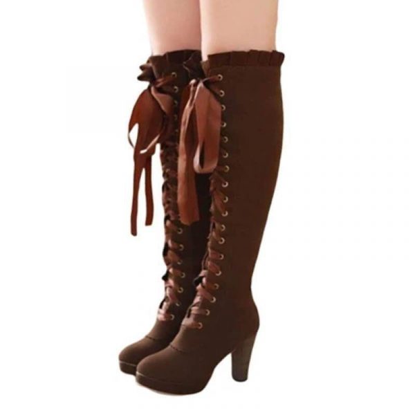 Bottes Talon Steampunk Femme