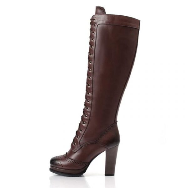 Bottes Victoriennes Cuir