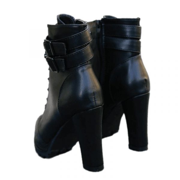 Bottines Femme Noir Talon Haut