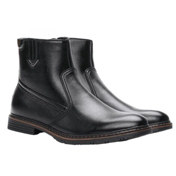 Bottines Homme Cuir Zippées