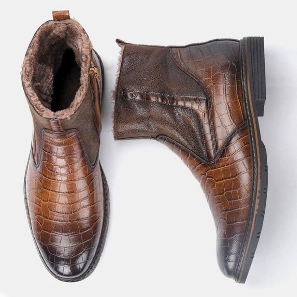 Bottines Homme Marron Foncé