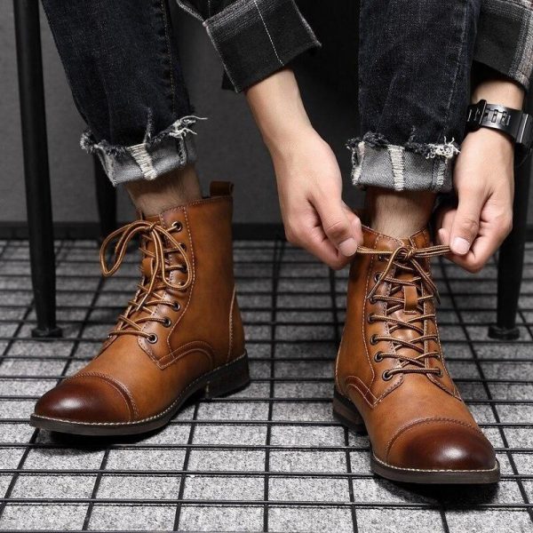 Bottines Steampunk Homme