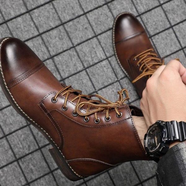 Bottines Steampunk Homme