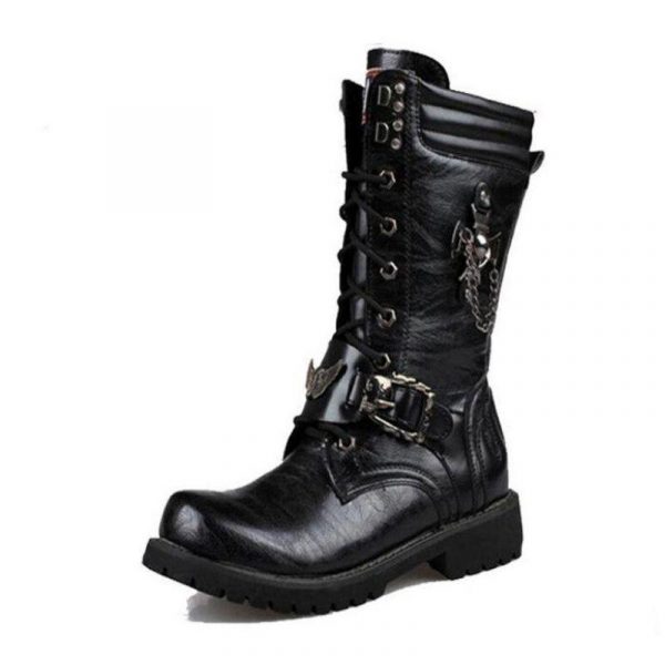 Bottes Tête de Mort Gothique Steampunk