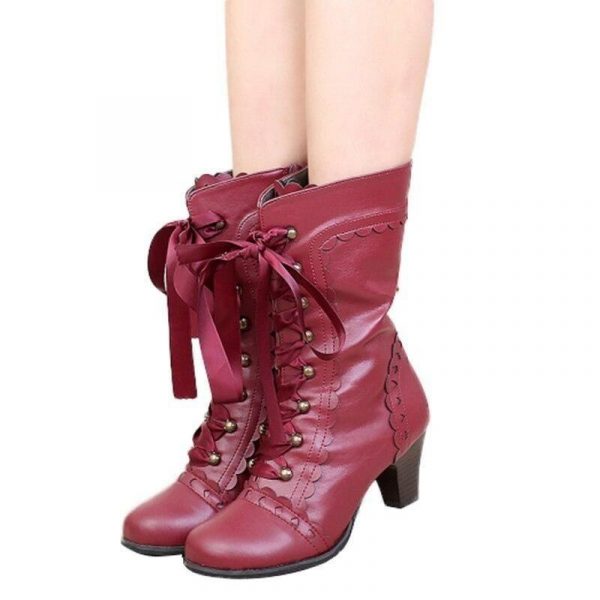 Bottines Victoriennes Lacets Steampunk