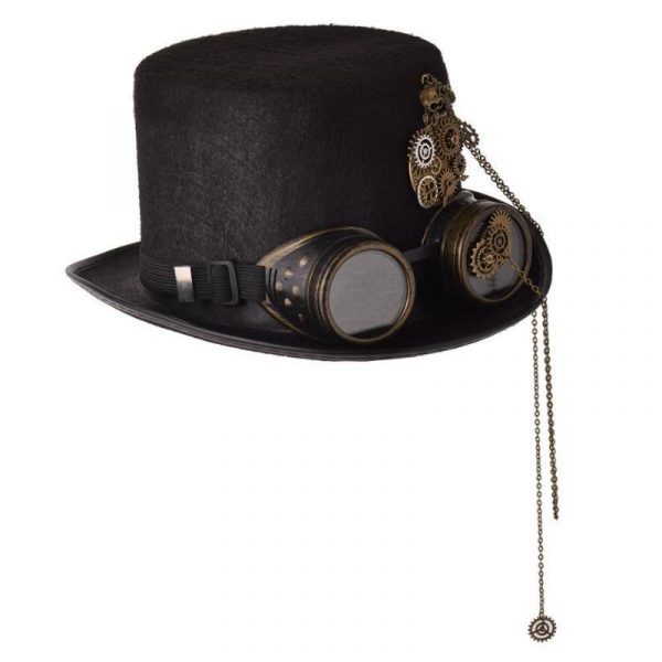 Chapeau Steampunk Chaîne