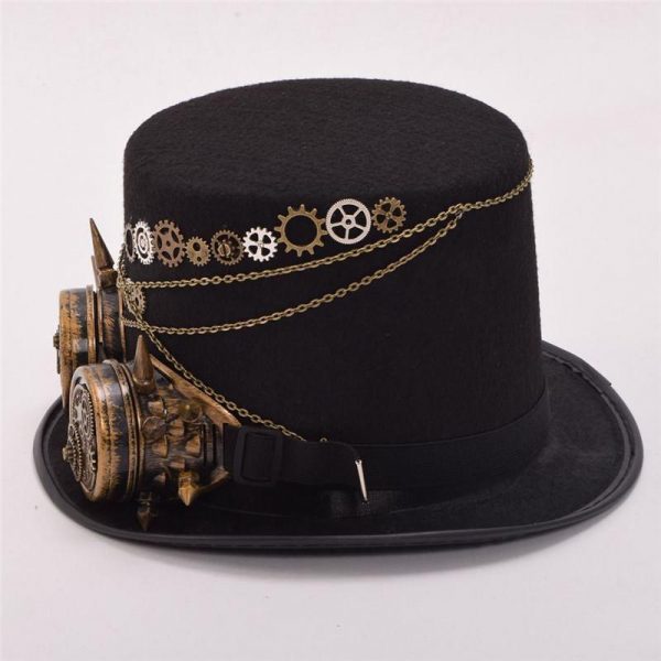 Chapeau Haut de Forme Femme Steampunk