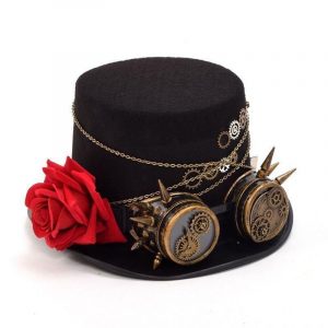 Chapeau Haut de Forme Femme Steampunk