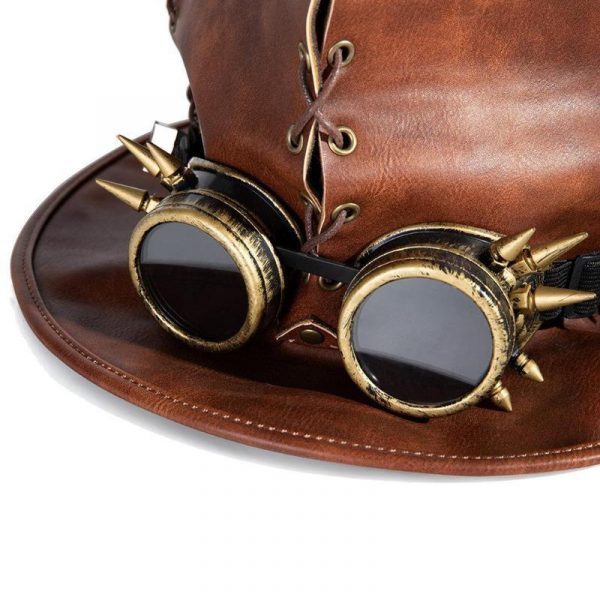 Chapeau Haut de Forme Steampunk Homme