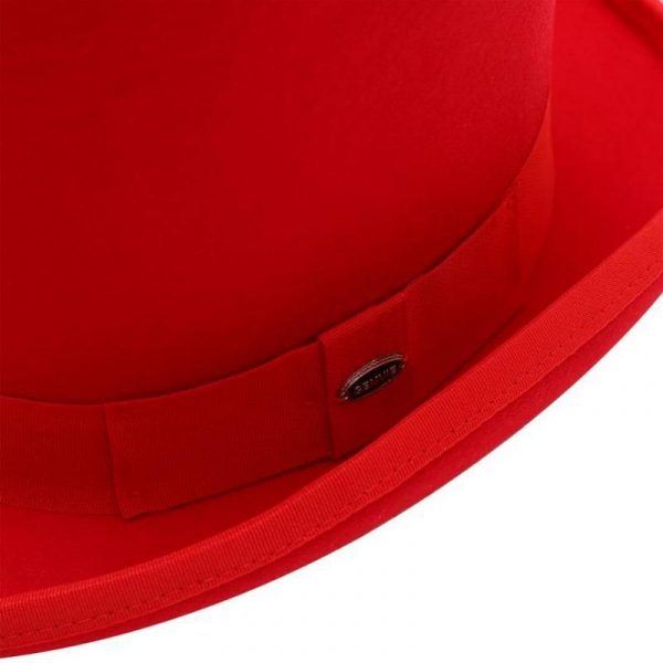 Chapeau Haut de Forme Rouge