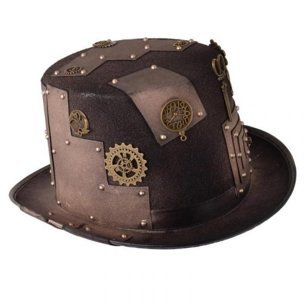 Chapeau Steampunk Marron