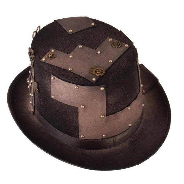 Chapeau Steampunk Marron