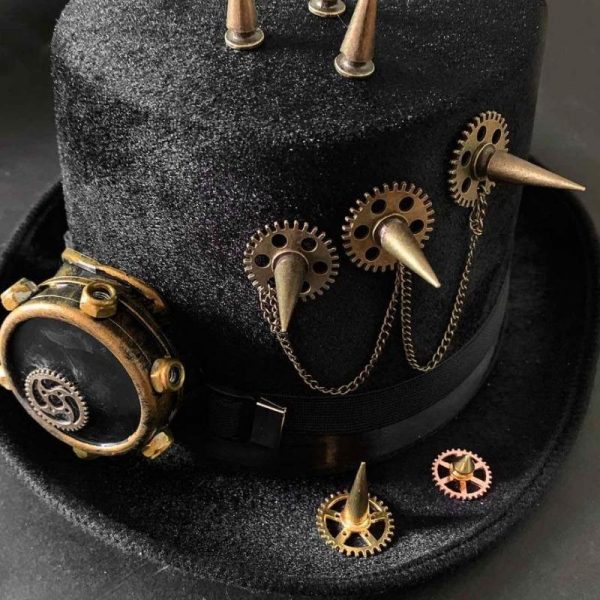 Chapeau Noir Steampunk