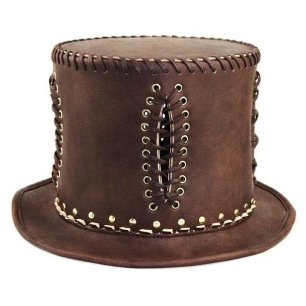 Chapeau Steampunk en Cuir PU