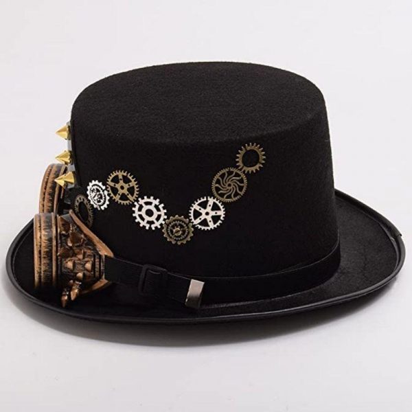 Chapeau Steampunk Engrenage