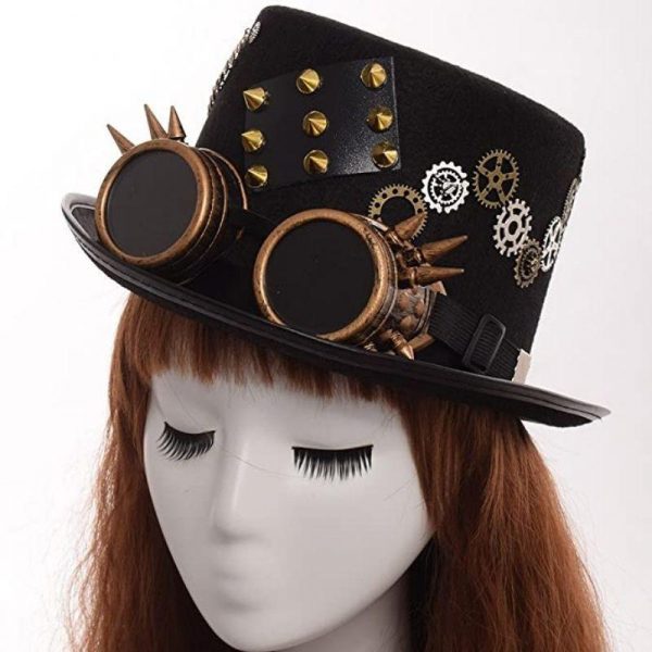 Chapeau Steampunk Engrenage