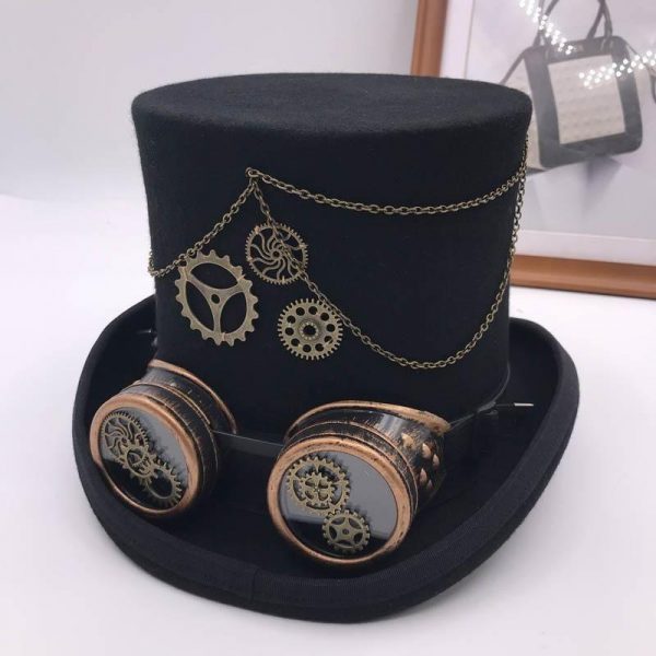 Chapeau Haut de Forme Steampunk