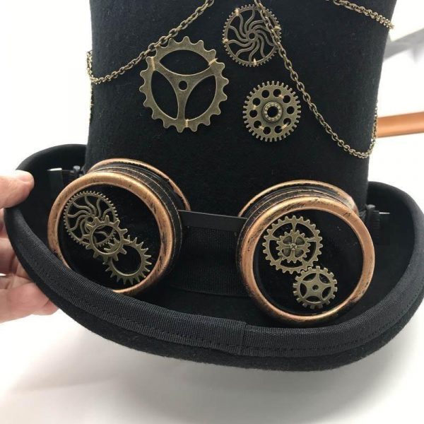 Chapeau Haut de Forme Steampunk