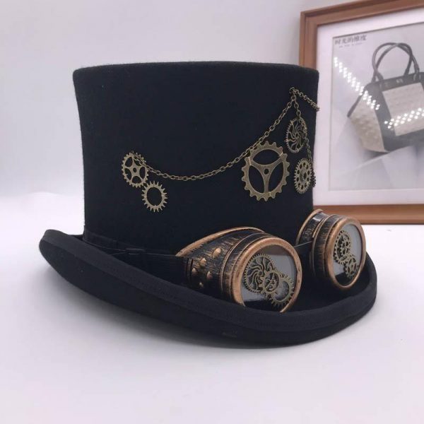 Chapeau Haut de Forme Steampunk