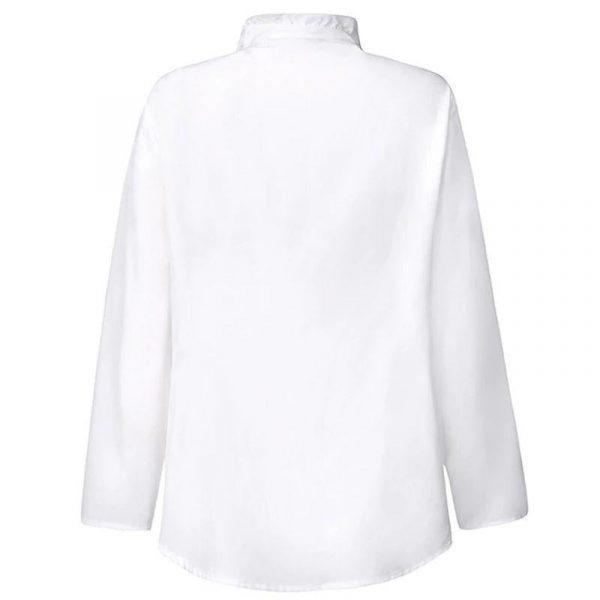 Blouse Victorienne Col Volanté Femme