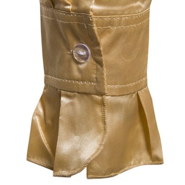 Chemise Steampunk en Satin Gold