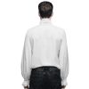 Chemise Blanche à Jabot Homme – Image 3