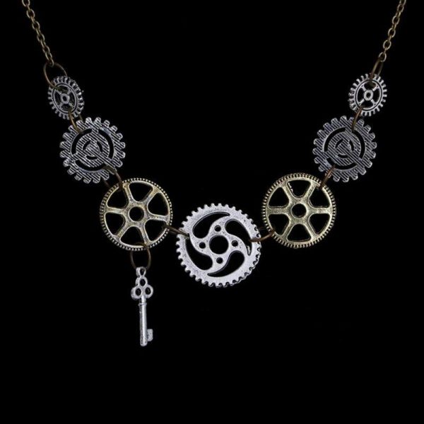 Collier Steampunk pour Femme