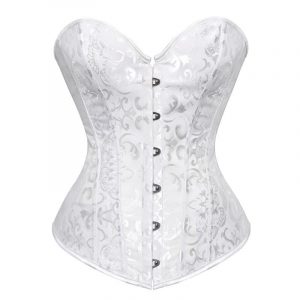 Bustier Steampunk Blanc