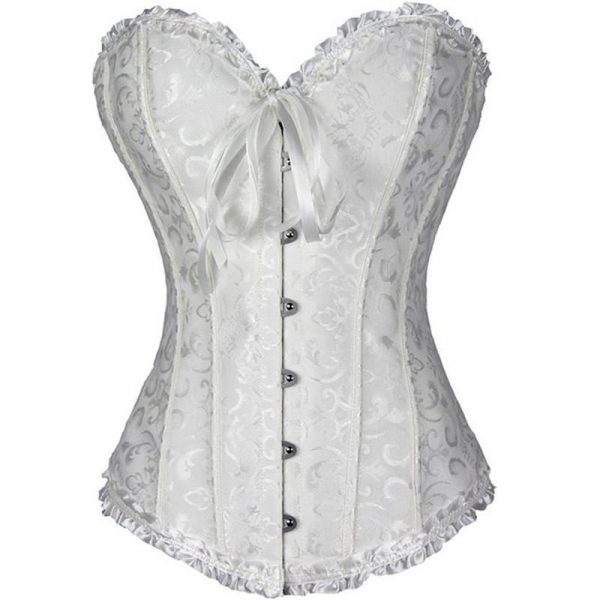 Bustier Steampunk Blanc