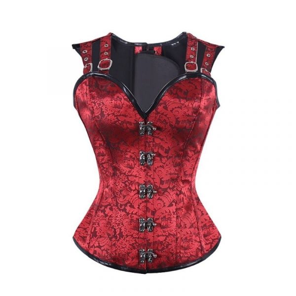 Corset Steampunk Rouge