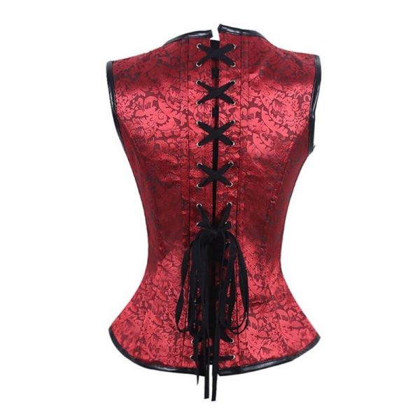 Corset Steampunk Rouge