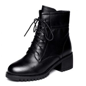 Bottines Victoriennes Cuir