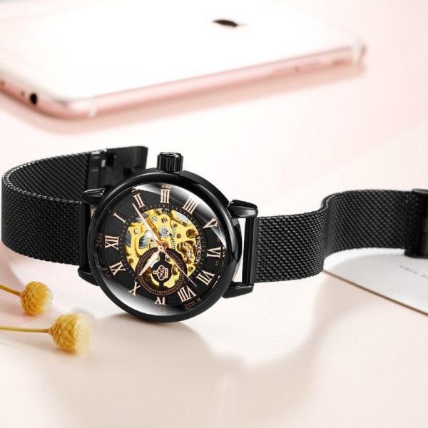 Montre Squelette Femme Automatique