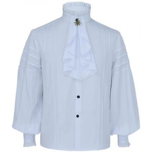 Chemise Steampunk Homme à Jabot