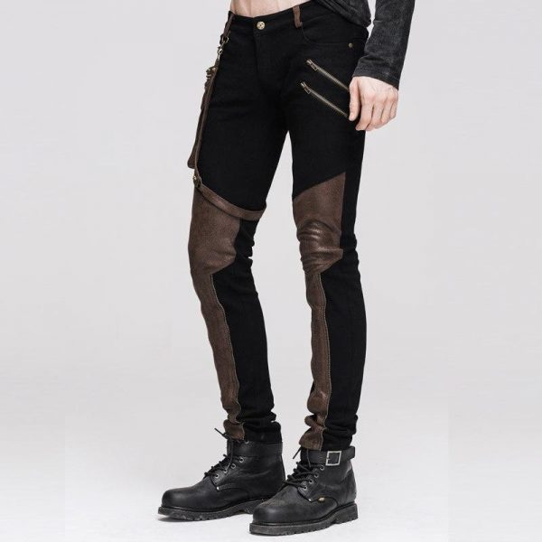 Pantalon Homme Steampunk Gothique