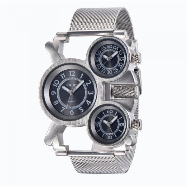 Montre 3 cadrans Homme