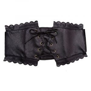 Ceinture Serre Taille Cuir Femme