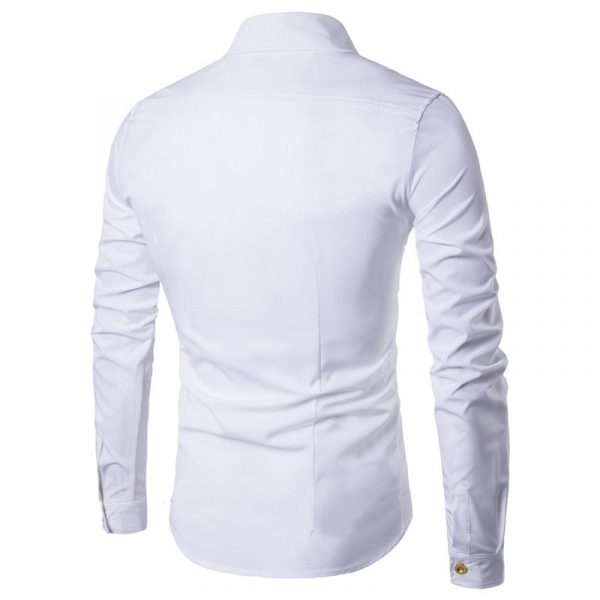 Chemise Homme Boutonnage Asymétrique