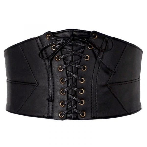 Ceinture Serre Taille Cuir Femme