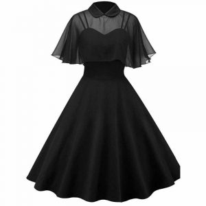 Robe Vintage Année 50 Noire