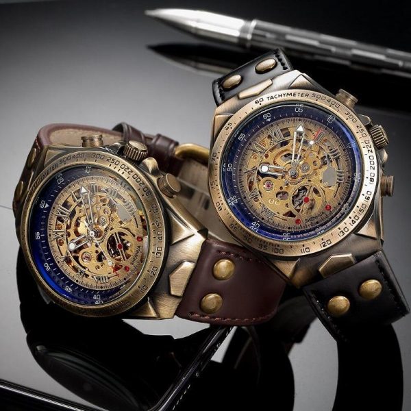 Montre Squelette Steampunk