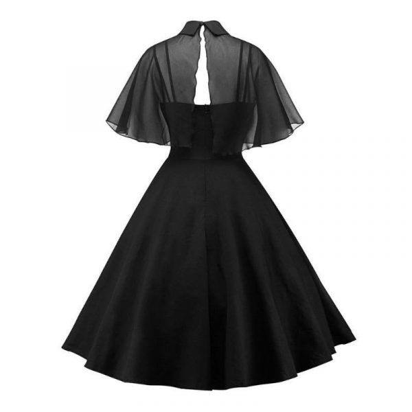 Robe Vintage Année 50 Noire