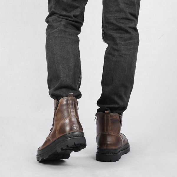 Bottines Homme Cuir Vintage