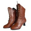 Chaussures Victoriennes Marron – Image 2